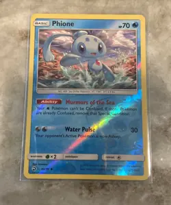 Phione 30/70 Dragon Majesty- Pokemon Reverse Holo Foil Rare Nice! - Image 2