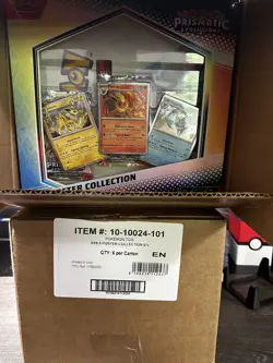 (LOT OF 12)Pokemon Prismatic Evolutions Poster Collection Boxes - Image 3