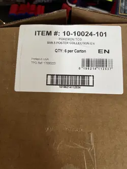 (LOT OF 12)Pokemon Prismatic Evolutions Poster Collection Boxes - Image 4