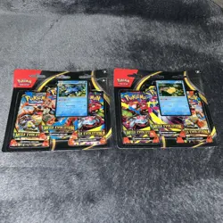 Pokemon TCG Mega Evolution 3-Pack Blister Set of 2 Psyduck and Golduck - Sealed - Image 2