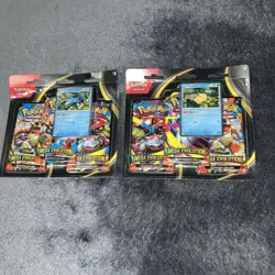 Pokemon TCG Mega Evolution 3-Pack Blister Set of 2 Psyduck and Golduck - Sealed - Image 5