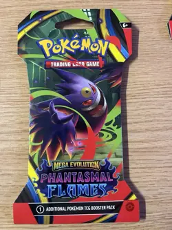 Pokemon TCG Phantasmal Flames Art Set of 4 Sleeved Booster Packs Factory Sealed - Image 3