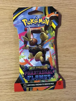 Pokemon TCG Phantasmal Flames Art Set of 4 Sleeved Booster Packs Factory Sealed - Image 4