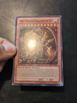 Yu-Gi-Oh! MOSAIC RARE CARD THE WINGED DRAGON OF RA BP02-EN0126 1ST VLP - Image 2