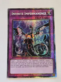 Infinite Impermanence MP25-EN032 Starlight Rare Yugioh 2025 Mega-Pack Mint - Image 1