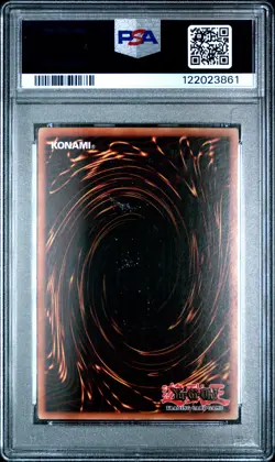2002 YU-GI-OH! MRD-METAL RAIDERS 1ST ED #127 SOLEMN JUDGMENT PSA 7 - Image 2