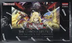 Yugioh The Chronicles Deck: The Fallen & The Virtuous Display 8 Decks - Image 1