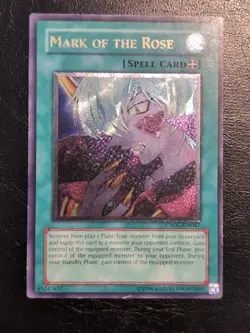 Yu-Gi-Oh! ULTIMATE RARE HOLO CARD MARK OF THE ROSE CSOC-EN047 HP - Image 1