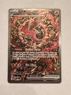 ORICORIO EX 024 Phantasmal Flames UPC Promo Pokemon Card - Image 1