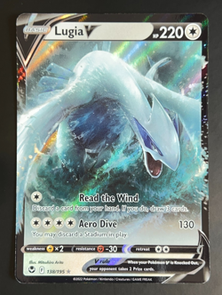 Lugia V 138/195 - SWSH Silver Tempest - Ultra Rare Holo - Pokemon Card TCG NM - Image 1