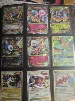 Huge Binder Collection Lot of 200+ Pokemon Cards Mixed EX SV Vintage - Image 1