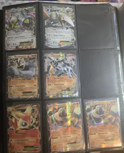 Huge Binder Collection Lot of 200+ Pokemon Cards Mixed EX SV Vintage - Image 5