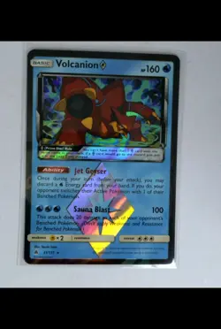 Pokemon Card Volcanion 31/131 Forbidden Light Prism Star Near Mint - Image 1