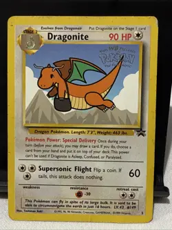 Pokemon TCG Dragonite #5 Black Star Promo WB the First Movie Stamped Card MP - Image 1