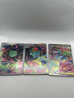 Mega Brave Bulbasaur Ivysaur Venusaur Set 064 065 087 Korean Pokemon Card - Image 1