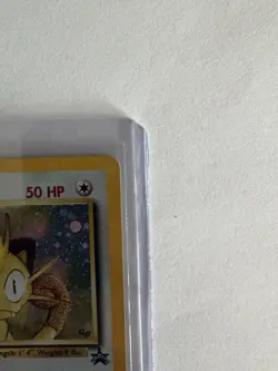 Pokemon TCG Meowth Black Star Promos Holo Card Wizards Black Star Promos 10 - Image 5