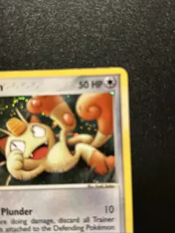 Pokemon TCG Meowth Holo Black Star Promo 013 WOtC Pokemon Card ! - Image 4