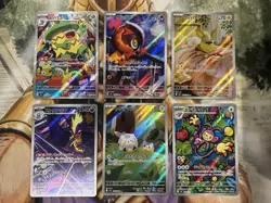 Inferno X Art Rare AR Lot of 6 Pokemon Cards M2 Japanese - US Seller NM/MINT 🔥 - Image 1