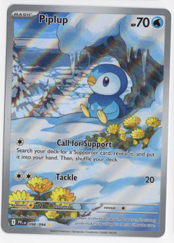 Piplup 098/094 Mega Evolution Phantasmal Flames Holo Pokemon Card - Image 1