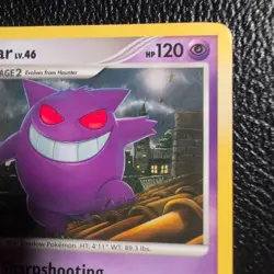 Gengar 17/99 Regular Rare Arceus 2009 Vintage Pokemon TCG Card LP - Image 4