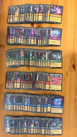 Disney Lorcana TCG - Whispers in the Well - 1x C/U 182% Playset, 215 Card Lot - Image 1