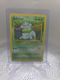 Bulbasaur 001/034 Card Game Classic Holo - MINT - Pack To Sleeve - Venusaur Deck - Image 1