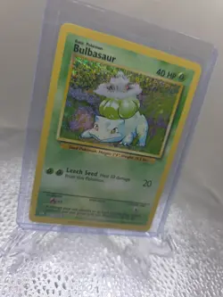 Bulbasaur 001/034 Card Game Classic Holo - MINT - Pack To Sleeve - Venusaur Deck - Image 2