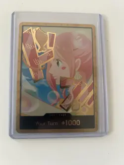 DON!! Card (Shirahoshi) (Gold) One Piece TCG - PRB-02 The Best English - Image 1