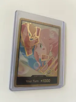 DON!! Card (Shirahoshi) (Gold) One Piece TCG - PRB-02 The Best English - Image 2