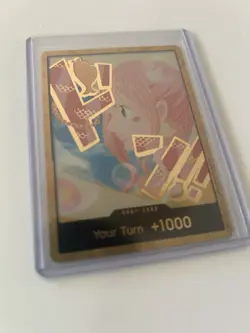 DON!! Card (Shirahoshi) (Gold) One Piece TCG - PRB-02 The Best English - Image 3