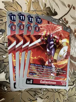 Digimon Card Game Playset - Gallantmon BT17-016 R Secret Crisis - Image 1