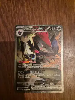 NS Zoroark 185/159 Sir SV09 Journey Together Card NM+ Pack Fresh Pokemon TCG - Image 1