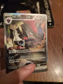 NS Zoroark 185/159 Sir SV09 Journey Together Card NM+ Pack Fresh Pokemon TCG - Image 3
