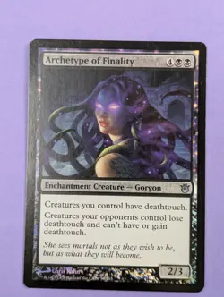 MTG Magic: Born of the Gods: Archetype of Finality Foil Rare #58/165 - NM - Image 1