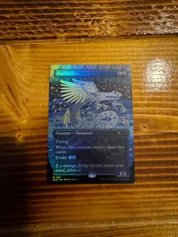 MTG Secret Lair Drop Series Mulldrifter #1887 Rare Rainbow Foil Promo MP - Image 1