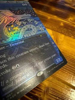 MTG Secret Lair Drop Series Mulldrifter #1887 Rare Rainbow Foil Promo MP - Image 3