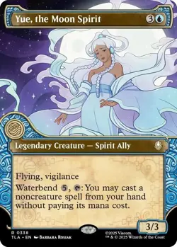 Yue, the Moon Spirit (Showcase)- Avatar: The Last Airbender- (Foil)(NM) - Image 1