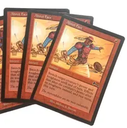 ?MTG About Face (x3)- Magic the Gathering, Urza's Legacy Unplayed Nm - Image 1