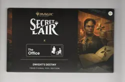 MTG Secret Lair x The Office: Dwight's Destiny Traditional Foil Set - New/Sealed - Image 1