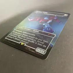 MTG Optimus Prime Darksteel Colossus Borderless Foil Secret Lair 1081 - Image 3