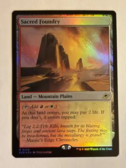 Sacred Foundry (FOIL) Edge of Eternities - MTG - Image 1
