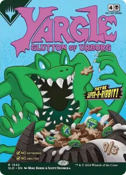 Yargle, Glutton of Urborg [Secret Lair Drop Series] Magic MTG - Image 1