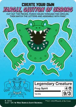 Yargle, Glutton of Urborg [Secret Lair Drop Series] Magic MTG - Image 2