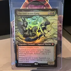 The Odd Acorn Gang (Extended Art) Commander: Bloomburrow Regular NM Foil - Image 1
