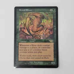 MTG Brood Sliver (Legions) 120/145 Regular Rare - Near Mint NM - Image 1
