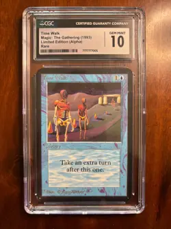 Gem Mint CGC 10 Alpha Time Walk - Image 2