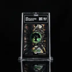 TAG Graded 8.5 Marvel's Spider-Man FOREST Symbiote Foil Secret Lair MTG TCG - Image 1