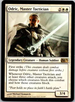 Magic the Gathering Odric, Master Tactician Core Set 2013 M13 MTG Free Shipping! - Image 1