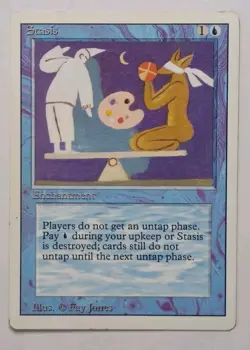 MTG - Stasis - Revised Edition - Regular Rare - Stax - Image 1