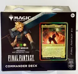 MTG FF Commander Deck ~Limit Break "Cloud, Ex Soldier" Factory Sealed~BRAND NEW! - Image 1